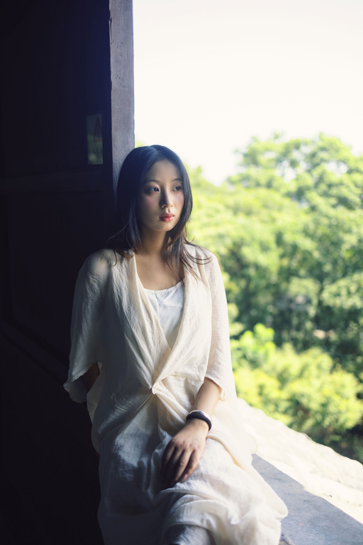图片[1]-小u – 《六和塔的光影绿意》[35P]-蜜私库