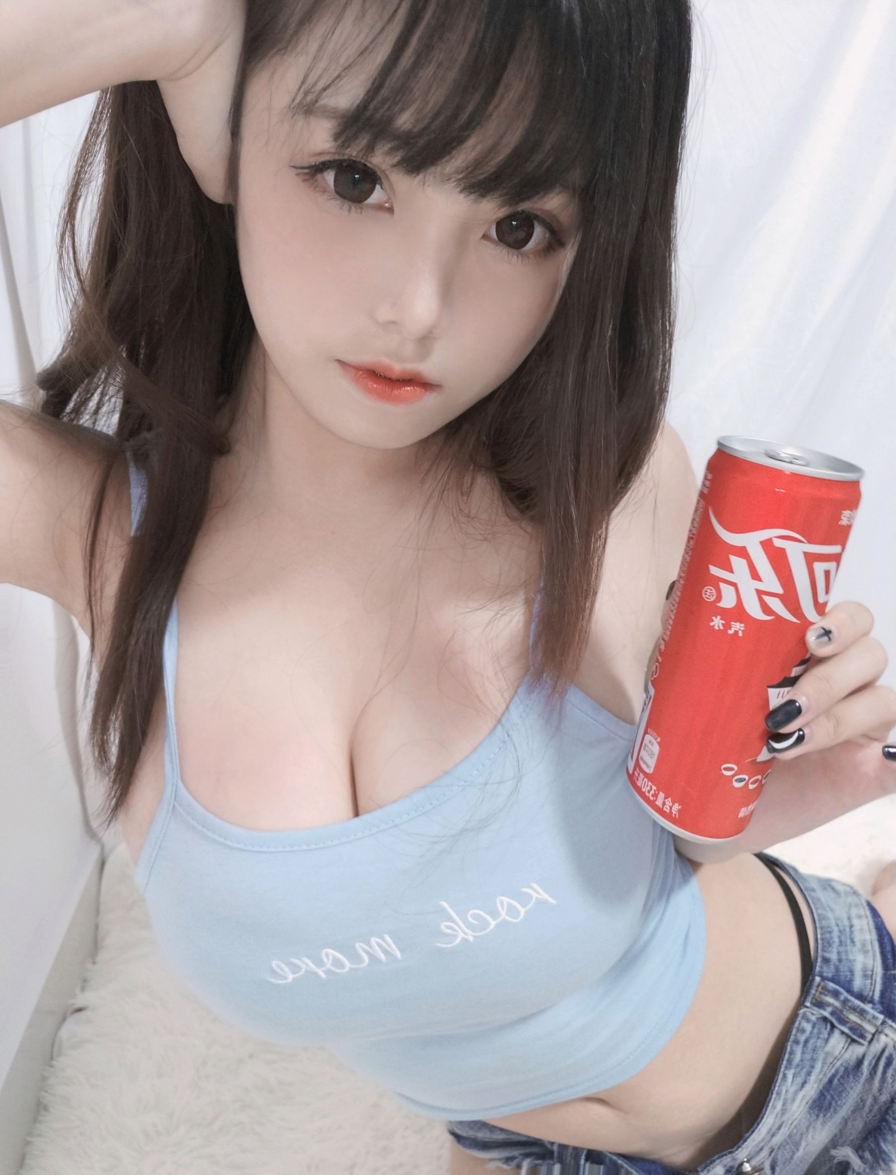 图片[2]-萌系小姐姐蜜汁猫裘 – 夏日迷糊大姐姐 [33P]-蜜私库