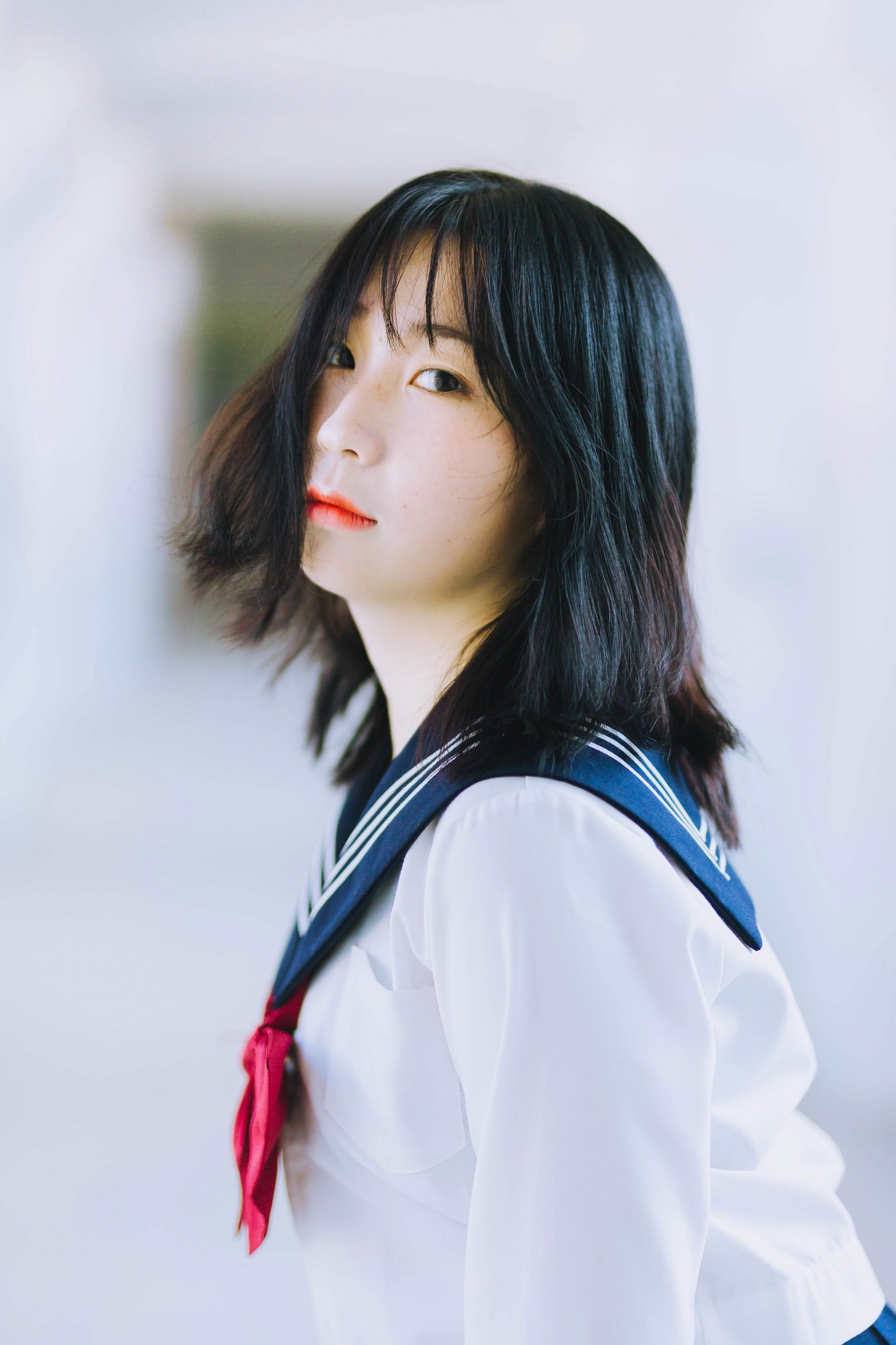 图片[1]-欣怡 – 《课间》[14P]-蜜私库