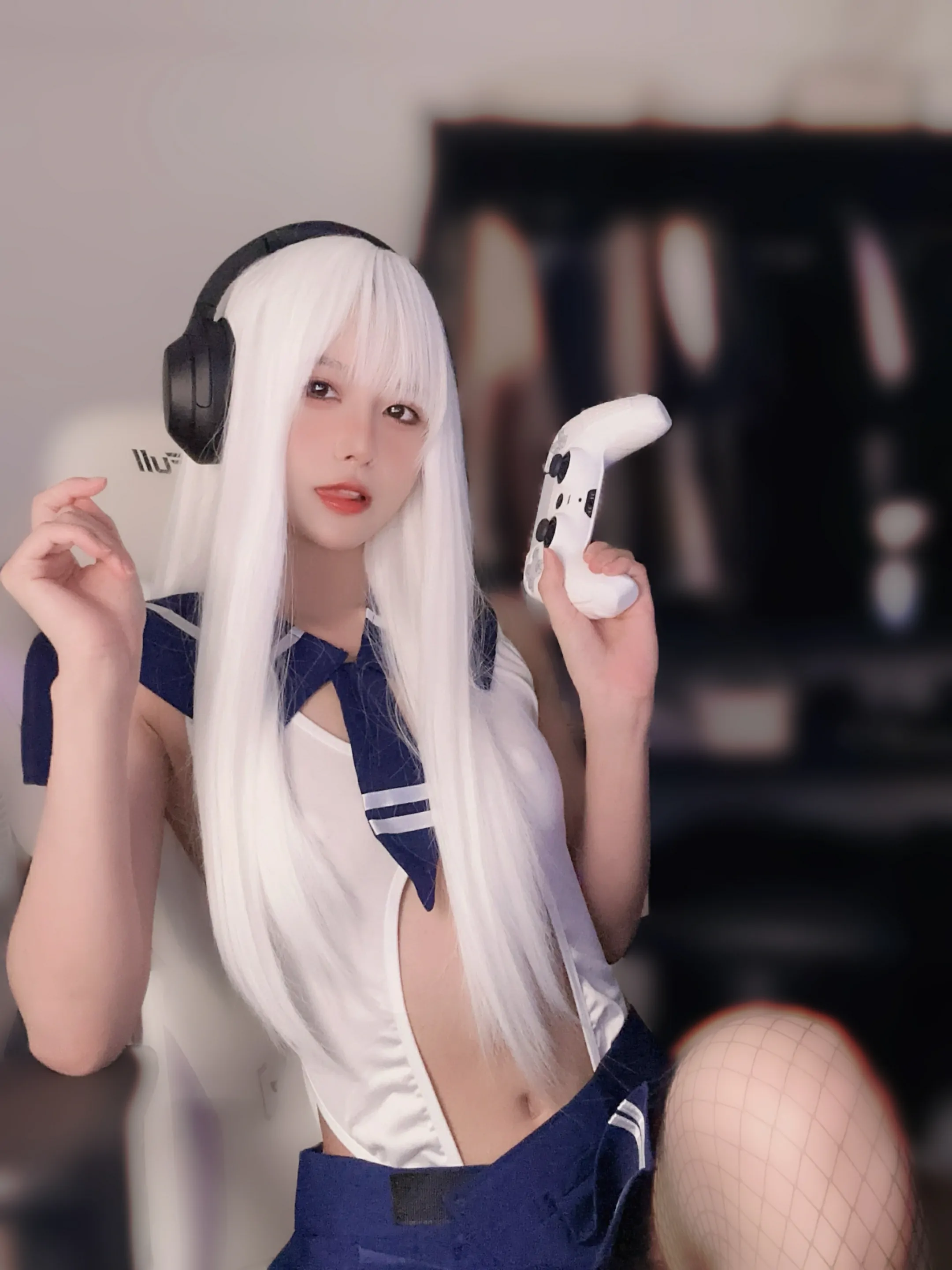 图片[3]-布丁大法 – 白毛女友 [27P]-蜜私库